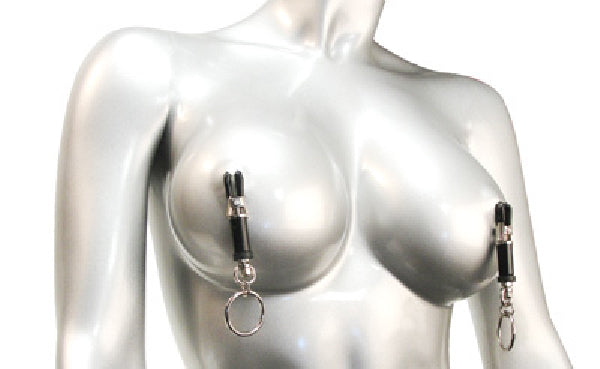 Bondage Ring Barrel Clamps adjustable nipple clamps - ClubX Australia